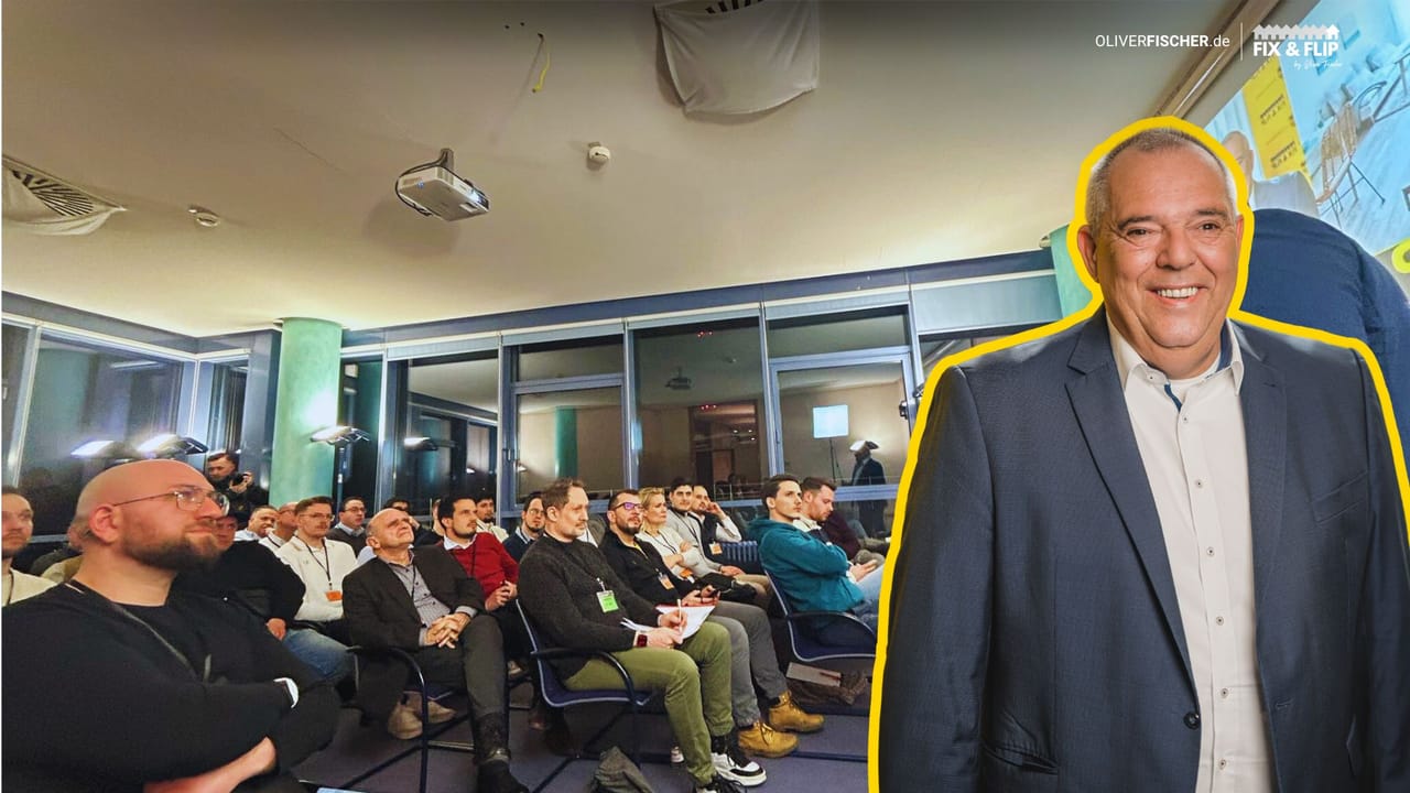 Netzwerk-Event: Oliver Fischer begeistert Unternehmer für den einfachen Immobilienhandel