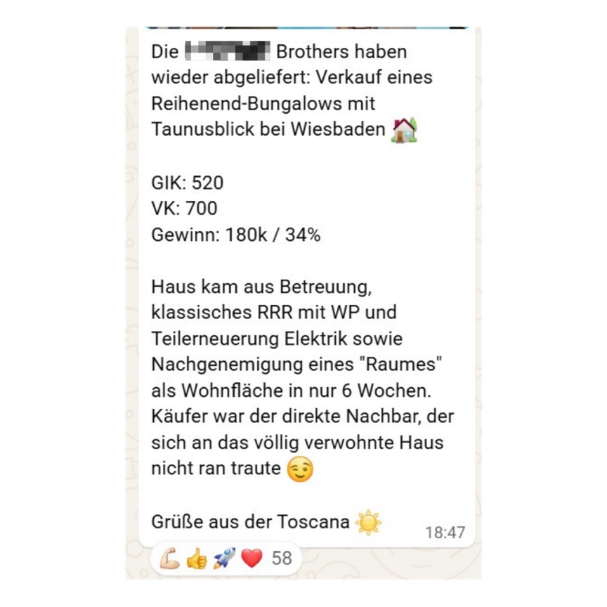 Deal Gewinn
